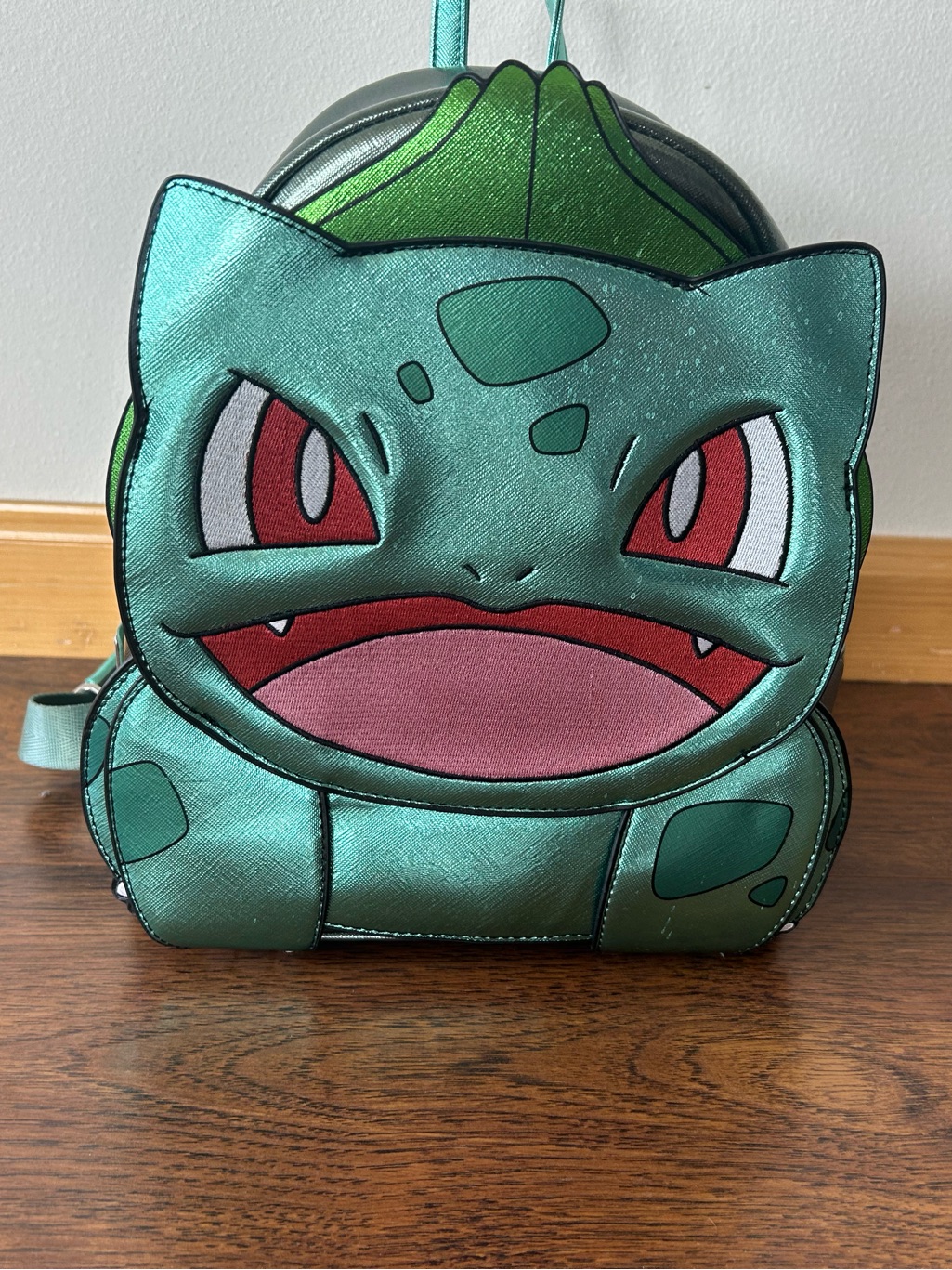 Loungefly Bulbasaur Mini Backpack In Teal, Green, Red, Pink